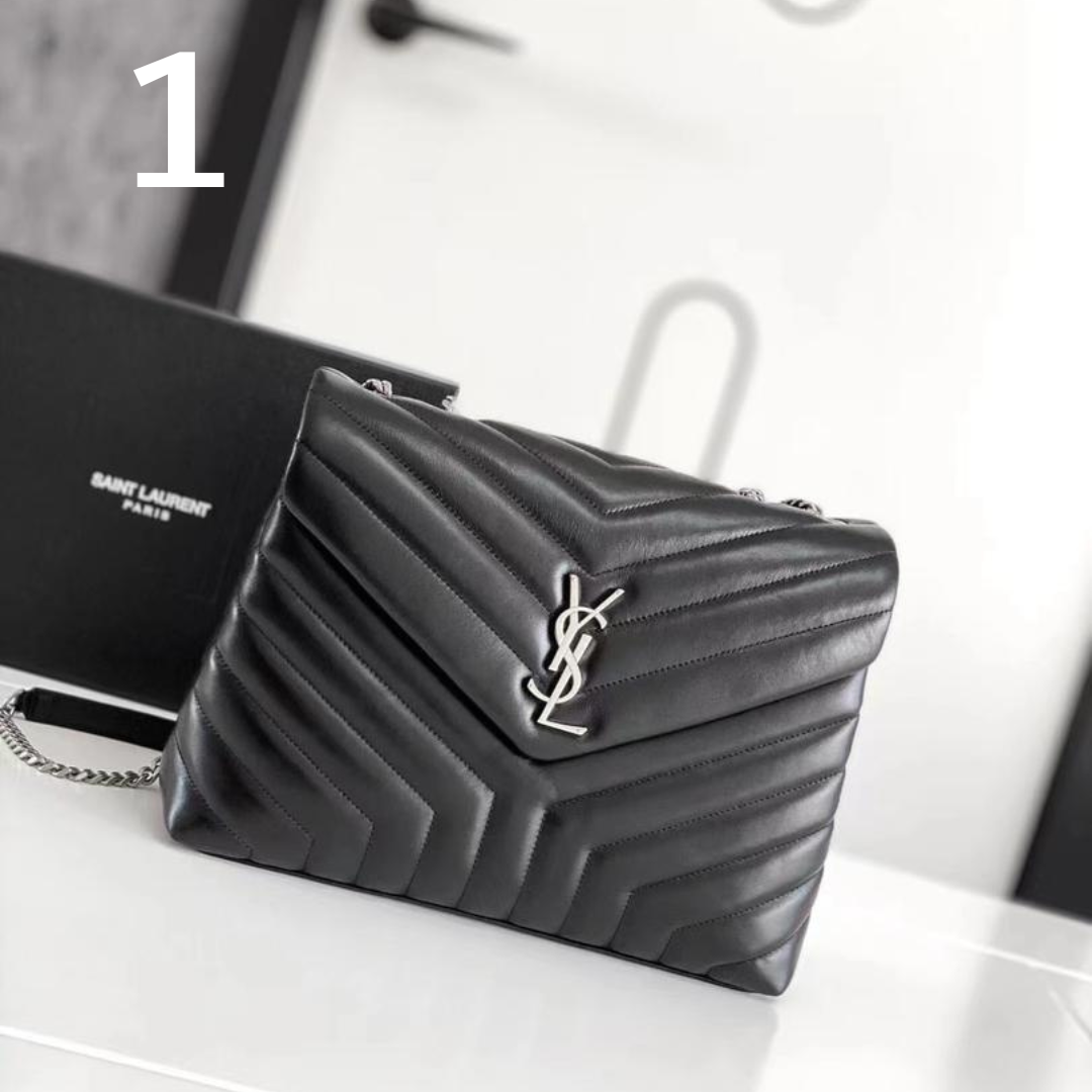 Calypso Large leather pouch in black - Saint Laurent | Mytheresa